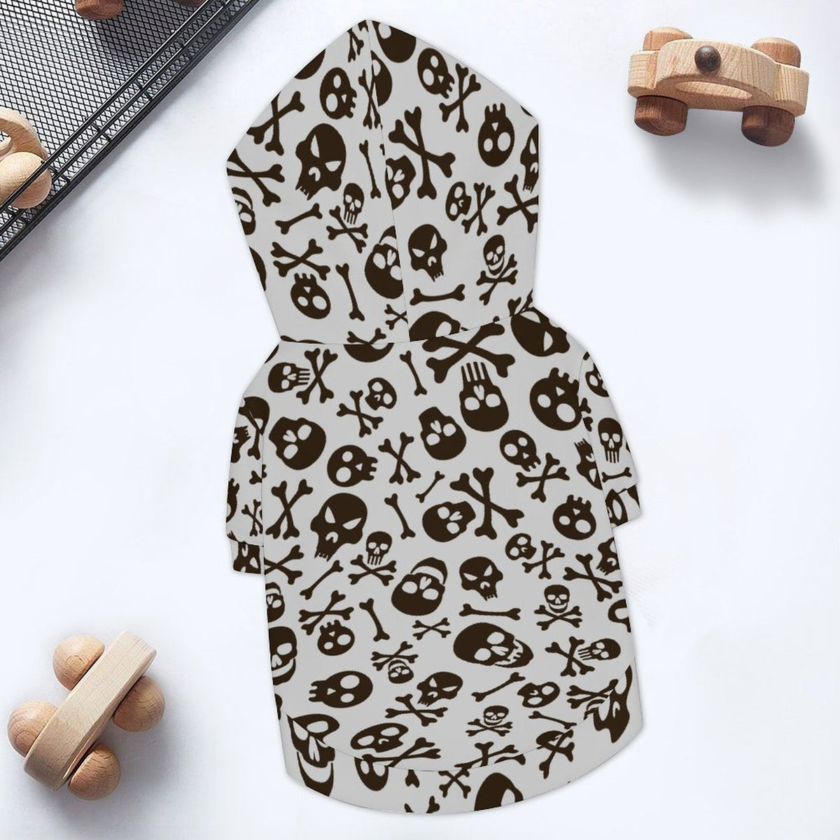 Skull And Crossbones Pet Hoodie (Large Size)