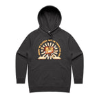 I Might Be Classic But I'm Tuned For Fun - Womens Hoodie Coal Womens Hoodie Music Printed In Australia Retro