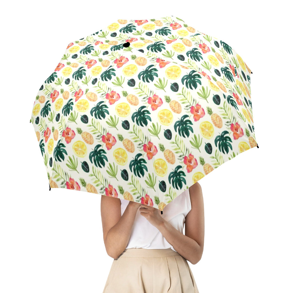 Pineapple Tropical Umbrella Umbrella Food Printed Offshore