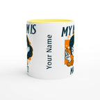 Personalise - My Mum Is Magic - White 11oz Ceramic Mug Personalised Mug customise Globally Fulfilled Mum personalise