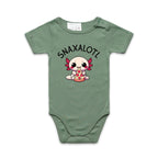 Snaxalotl, Axolotl Pizza - Baby Bodysuit