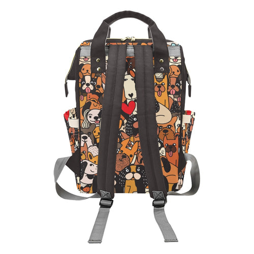 All The Dogs - Multi-Function Backpack, Nappy / Diaper Bag