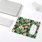 Frangipani Leather Mouse Pad Leather Mouse Pad Plants Printed Offshore
