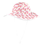 Pink Donuts Wide Brim Bucket Hat Wide Brim Bucket Hat Food Printed Offshore