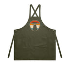 UFO, Retro Stripes - AS Colour Carrie Apron