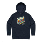 Cassette Tape And Pencil - Womens Hoodie