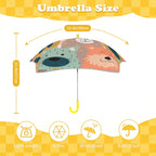 Lots Of Dogs Kids Safe Round Corner Umbrella Kids Safe Round Corner Umbrella animal Printed Offshore