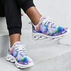 Watercolour Women's Twisted Sole Sneakers