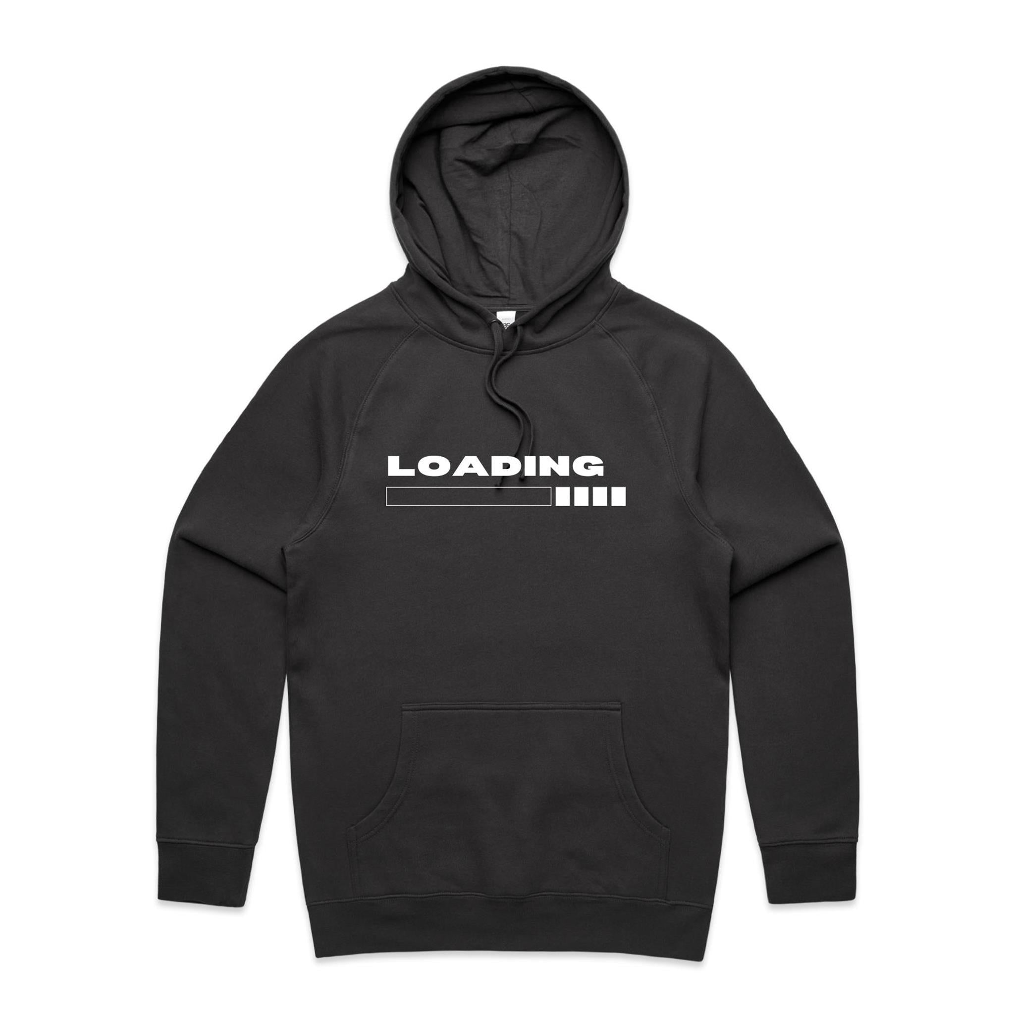 Loading - Supply Hood Coal Mens Hoodie Printed In Australia Tech