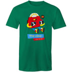 The View From The 90's - Mens T-Shirt Kelly Green Mens T-shirt Games Printed In Australia Retro