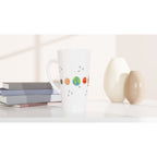 Solar System Planets - White Latte 17oz Ceramic Mug Latte Mug Globally Fulfilled Space