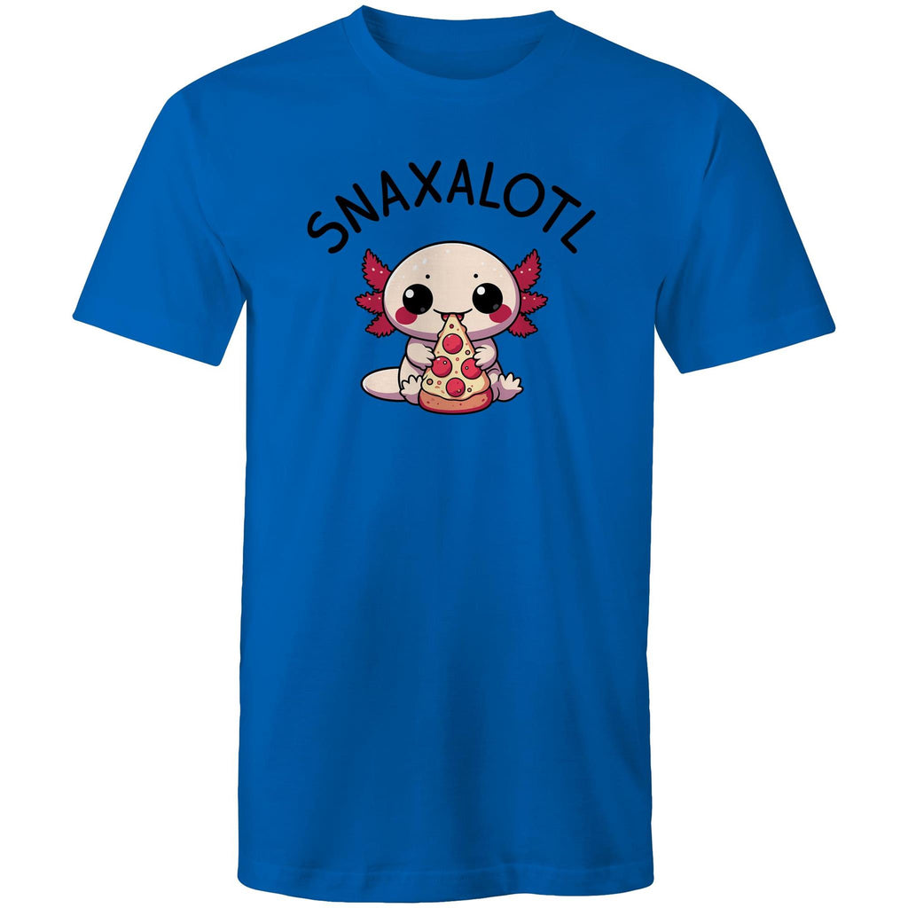 Snaxalotl, Axolotl Pizza - Mens T-Shirt