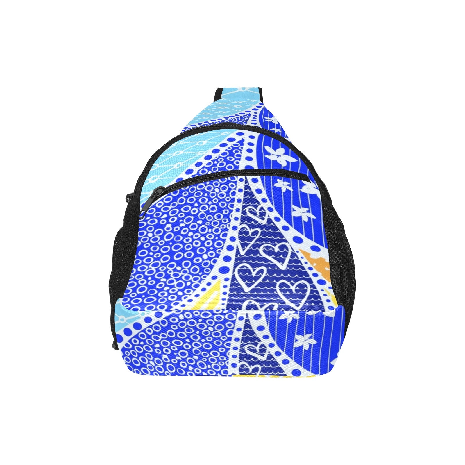 Blue Swirl - Chest Bag