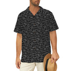 Equations Men's Short Sleeve Hawaiian Shirt Men's Hawaiian Shirt (New) Maths Printed Offshore Science