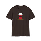 I'm Dreaming Of A Flat White Christmas - Unisex Softstyle T-Shirt