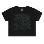 Lots And Lots Of Cats Women's AS Colour Crop Tee