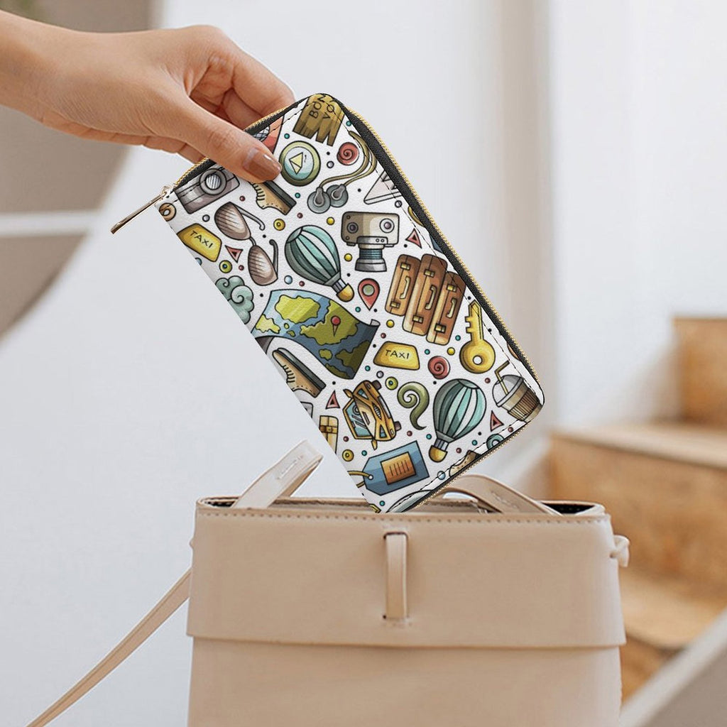 Travel Montage - PU Leather Wallet