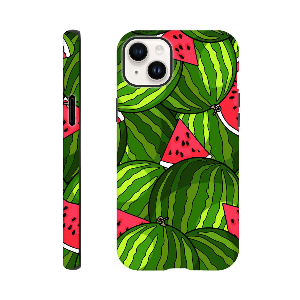 Watermelons - Apple iPhone Tough case iPhone 14 Plus iPhone Tough Case Food Globally Fulfilled