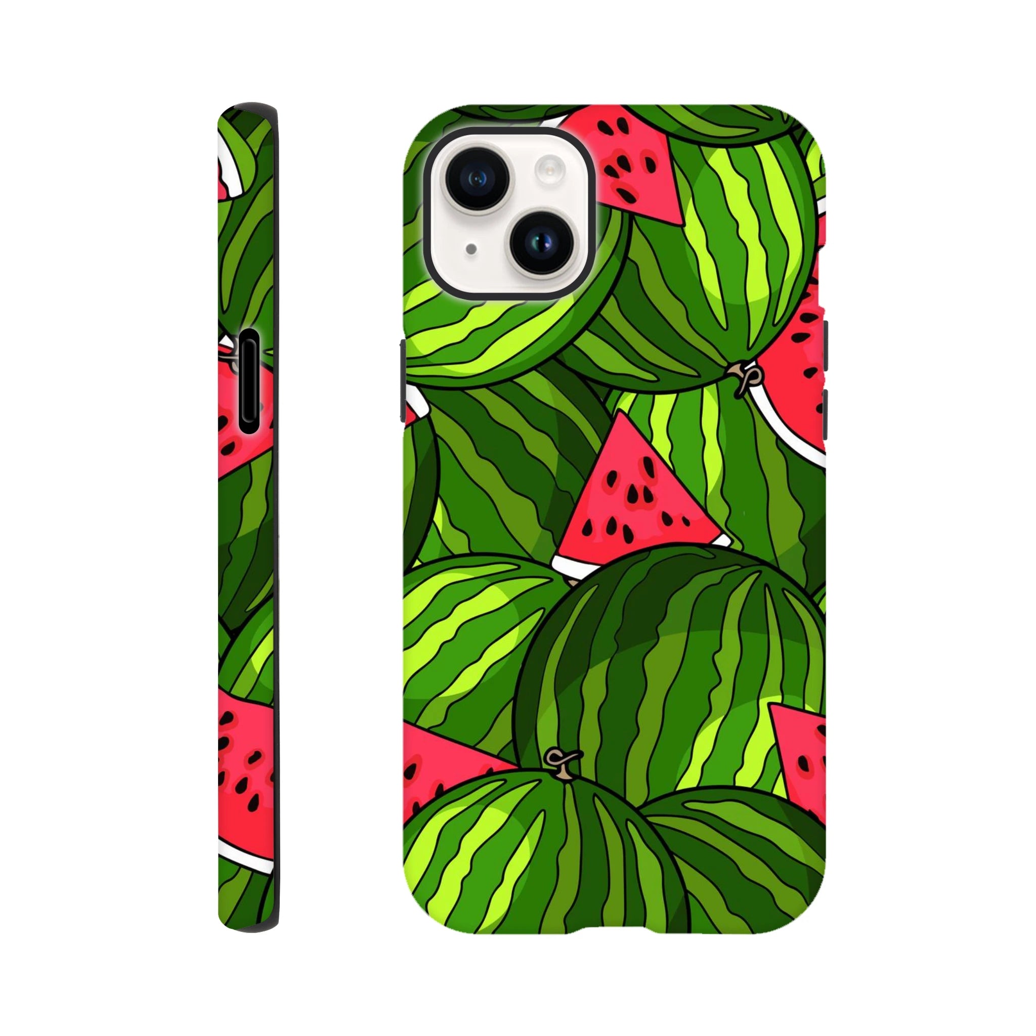 Watermelons - Apple iPhone Tough case iPhone 14 Plus iPhone Tough Case Food Globally Fulfilled