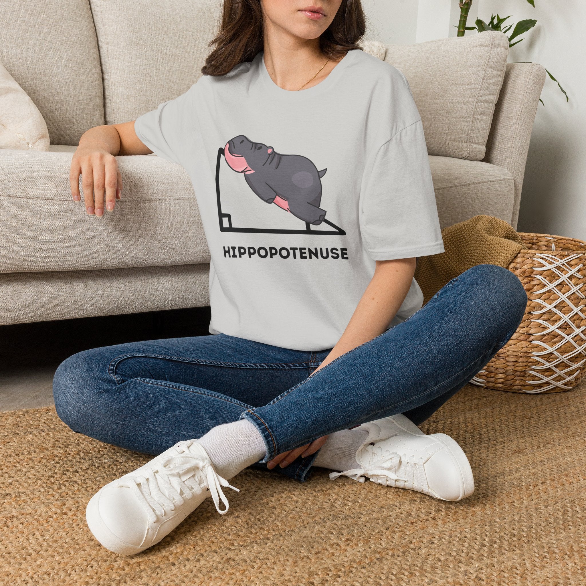 Hippopotenuse Hypotenuse Hippo Unisex T-shirt
