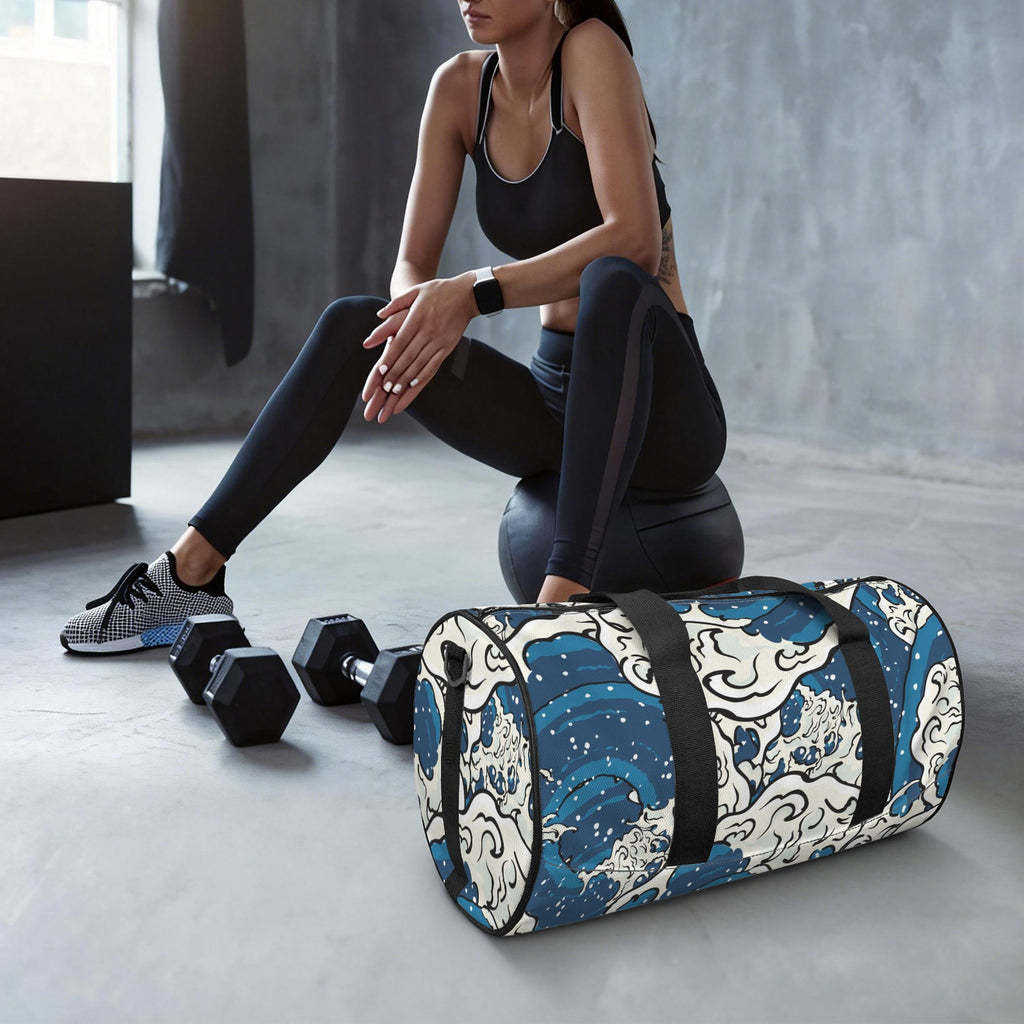 Waves Duffle Bag Duffle Bag Printed Offshore
