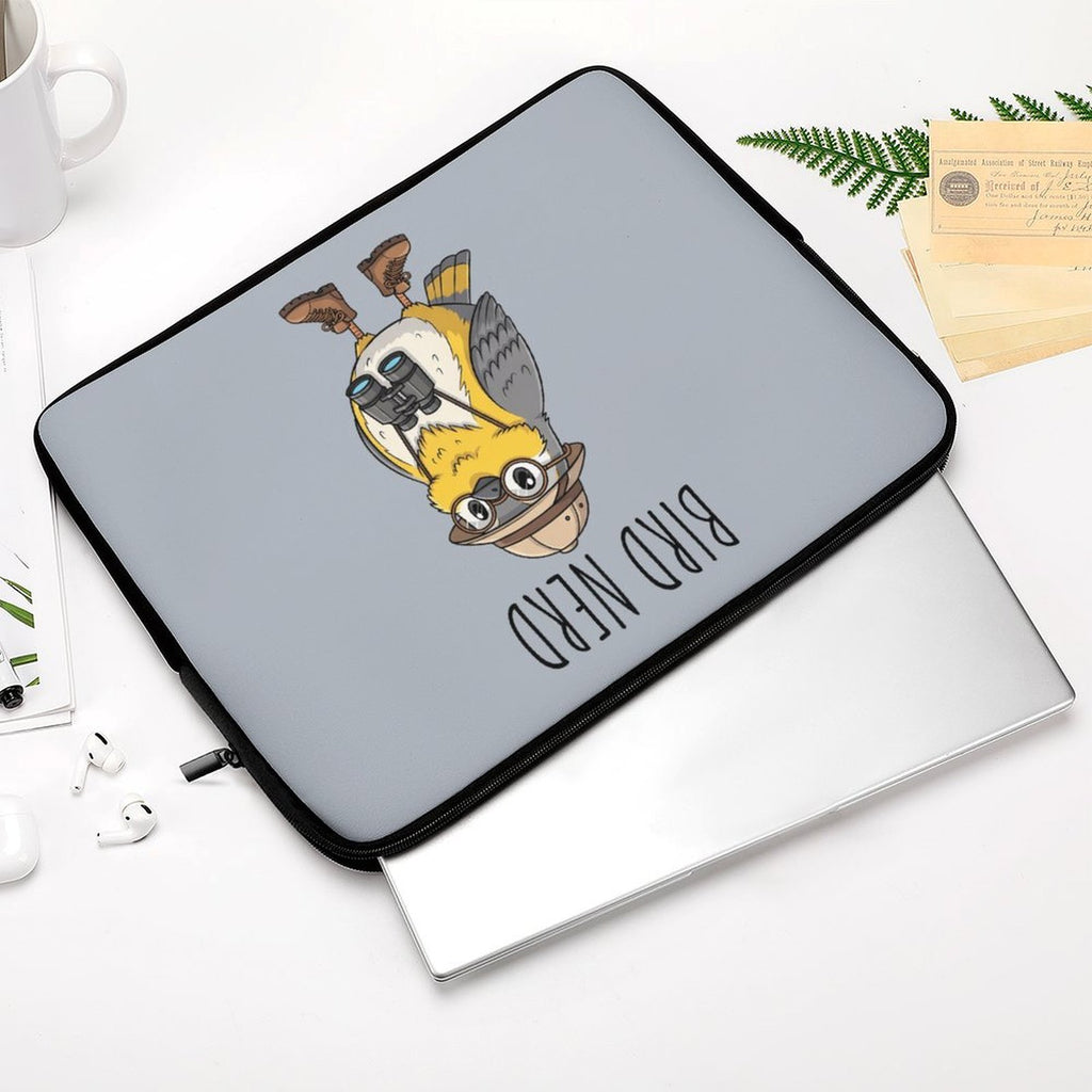 Bird Nerd 2 Laptop Sleeve (Multiple Sizes) Laptop Sleeve animal Birds Printed Offshore