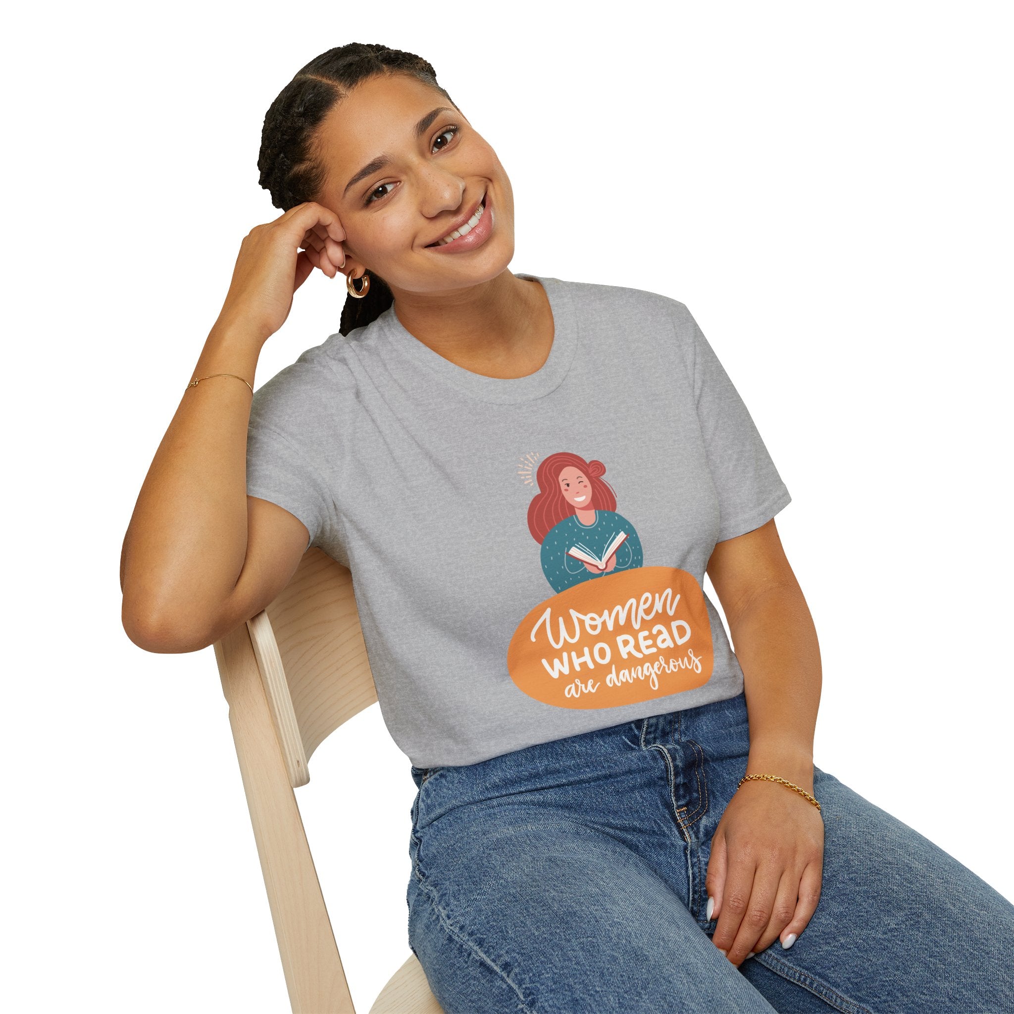 Women Who Read Are Dangerous - Unisex Softstyle T-Shirt