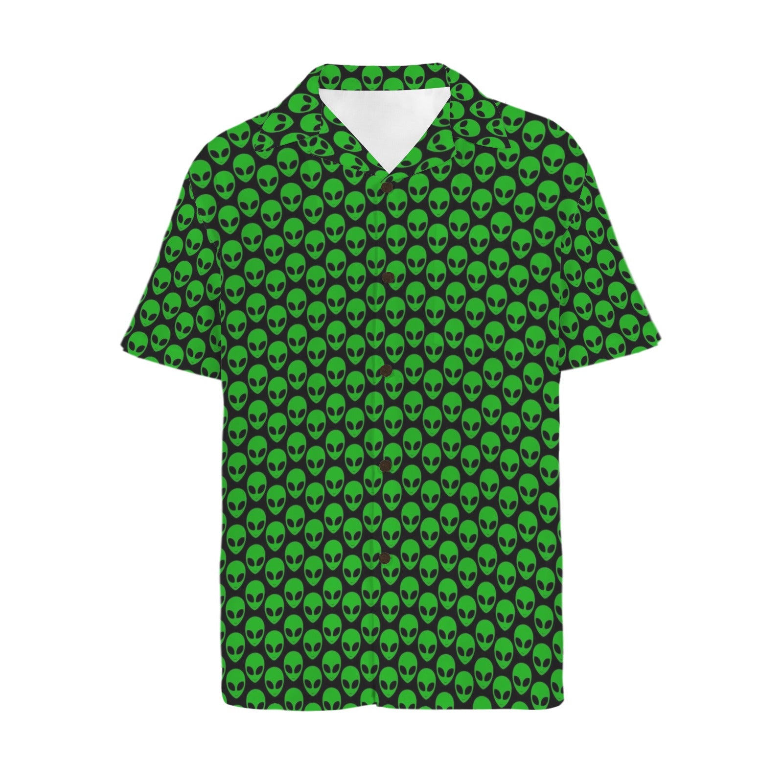 Aliens - Men's Hawaiian Shirt (Model T87)