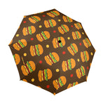 Burgers - Semi-Automatic Foldable Umbrella (Model U12) One Size Semi-Automatic Foldable Umbrella (U12)