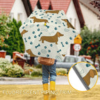 Dachshund Sausage Dog Kids Safe Round Corner Umbrella Kids Safe Round Corner Umbrella animal Printed Offshore