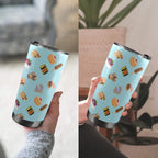 Classic Aussie Food Icons 20oz Mobile Tumbler with Lid (Black Lock) 20oz Travel Mug Australia Food Printed Offshore