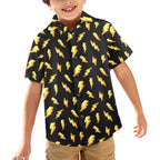 Lightning Bolts - Junior Kids Hawaiian Shirt