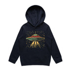 Retro UFO Kid's AS Colour Hoodie