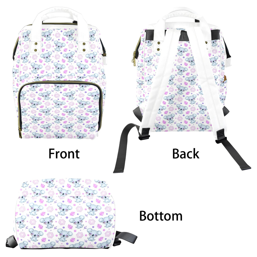 Zen Koala Multi-Function Backpack, Nappy / Diaper Bag Multi-function Backpack, Nappy / Diaper Bag animal Australia Printed Offshore