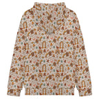 Peace And Love Women's Full-Zip Hoodie