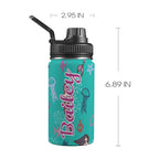 Personalised - Mermaids - Kids Stainless Steel Water Bottle
