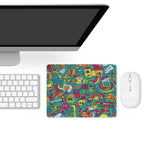 Crazy Creatures Leather Mouse Pad Leather Mouse Pad Printed Offshore Sci Fi