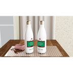 Best Teacher Ever, Blackboard - White 17oz Stainless Steel Water Bottle Personalised Water Bottle customise Globally Fulfilled personalise Teacher