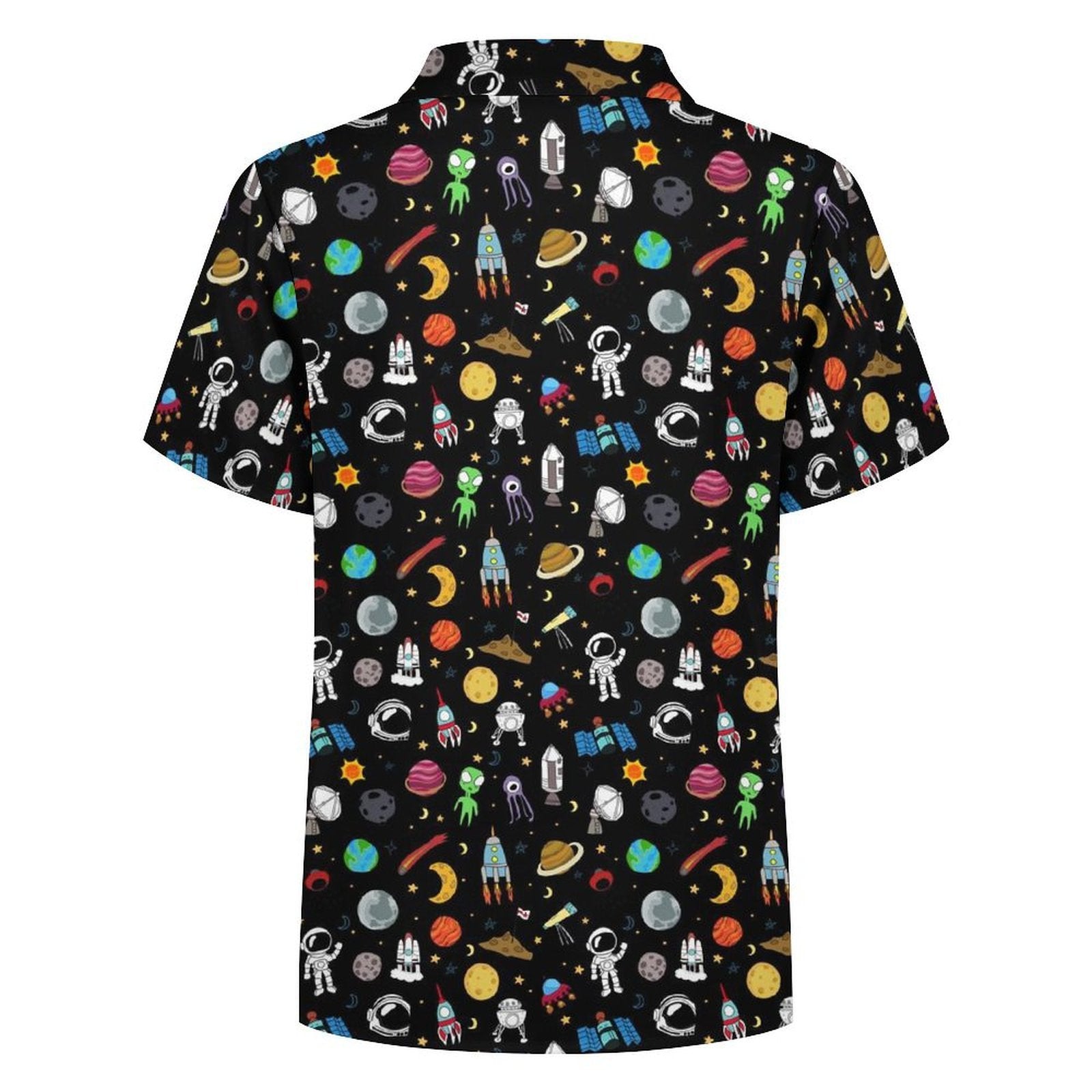 Kids Space Kids Youth Short Sleeve Button Up Shirt