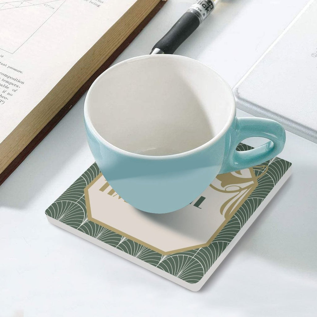 It's Cocktail Time - Ceramic Coasters (Square) Ceramic Coasters Printed Offshore