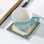 It's Cocktail Time - Ceramic Coasters (Square) Ceramic Coasters Printed Offshore
