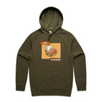 Coffee To The Rescue - Mens Hoodie Army Mens Hoodie Coffee Printed In Australia