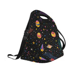 Colourful Space - Neoprene Lunch Bag Neoprene Lunch Bag Printed Offshore