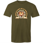 I Might Be Classic But Im Tuned For Fun, Old Radio - Mens T-Shirt Army Green Mens T-shirt Music Printed In Australia Retro