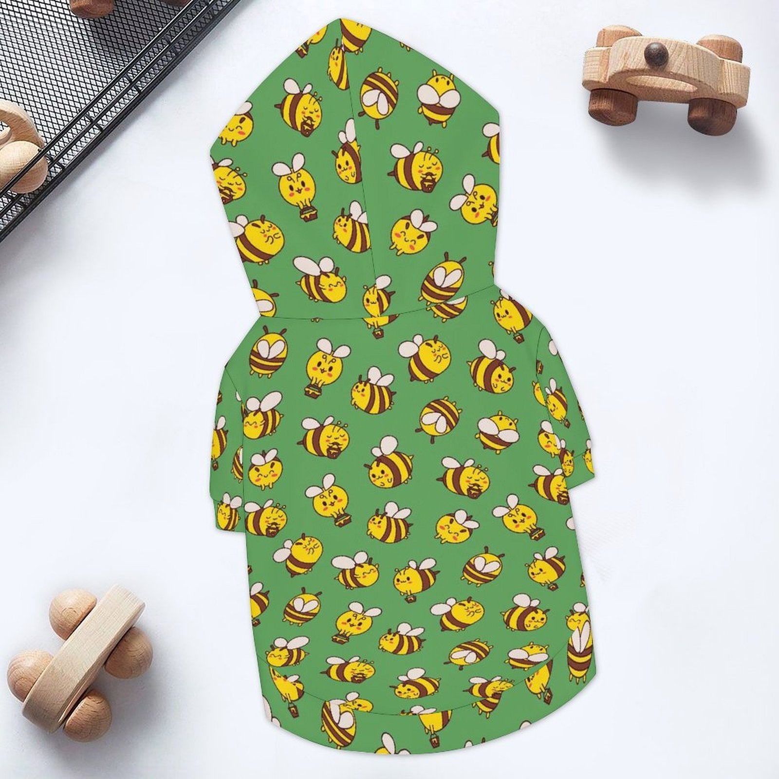 Busy Bees Pet Hoodie (Small Size)