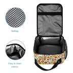 70's Style Floral Backpack, Lunch Bag & Pencil Case Set