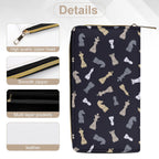 Chess Pattern -  PU Leather Wallet