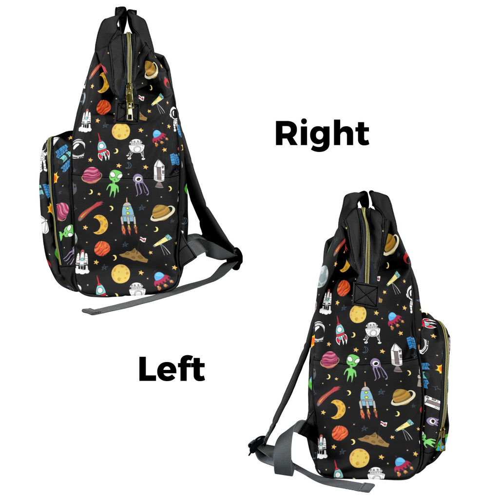 Fun Space Multi-Function Backpack, Nappy / Diaper Bag Multi-function Backpack, Nappy / Diaper Bag Printed Offshore Space