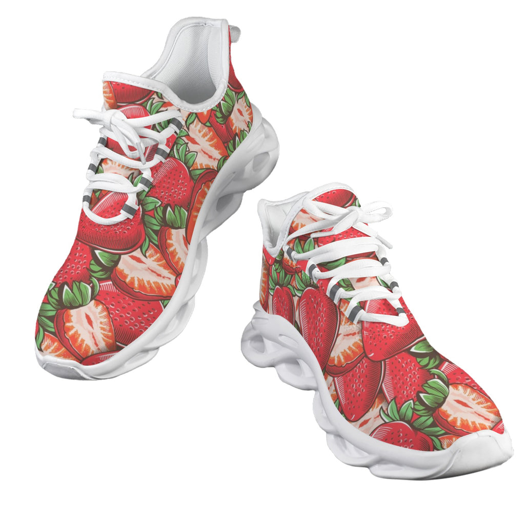 Strawberries Women's Twisted Sole Sneakers