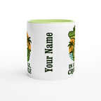 Personalised In A While, Crocodile 11oz Ceramic Mug Personalised 11oz Mug animal Globally Fulfilled